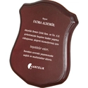 Ahşap Plaket
