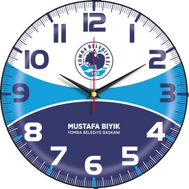 Bombe Cam Duvar Saati