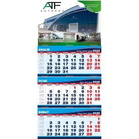 Orta Boy Gemici Takvim