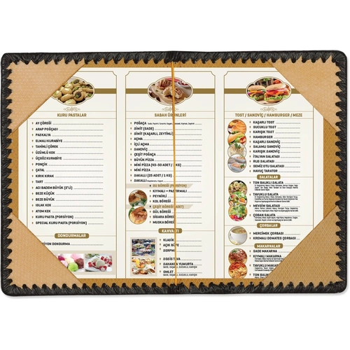 Sertifika ve Menü Kabı