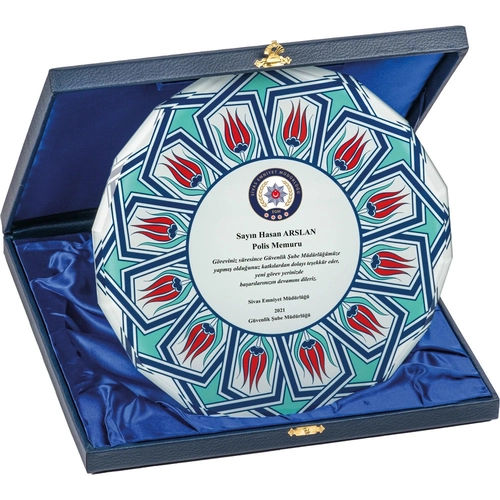 Kutulu Kristal Plaket